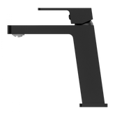 Celia Angle Basin Mixer - Matte Black